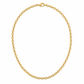 Rovenzaa Gold-Tone Oval Link Chain Necklace