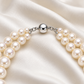 Rovenzaa Double-Strand Pearl-Look Beaded Necklace