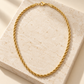 Rovenzaa Gold-Tone Rope Chain Necklace