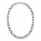 Rovenzaa Silver-Tone Curb Chain Necklace