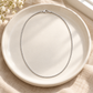 Rovenzaa Silver-Tone Box Chain Necklace